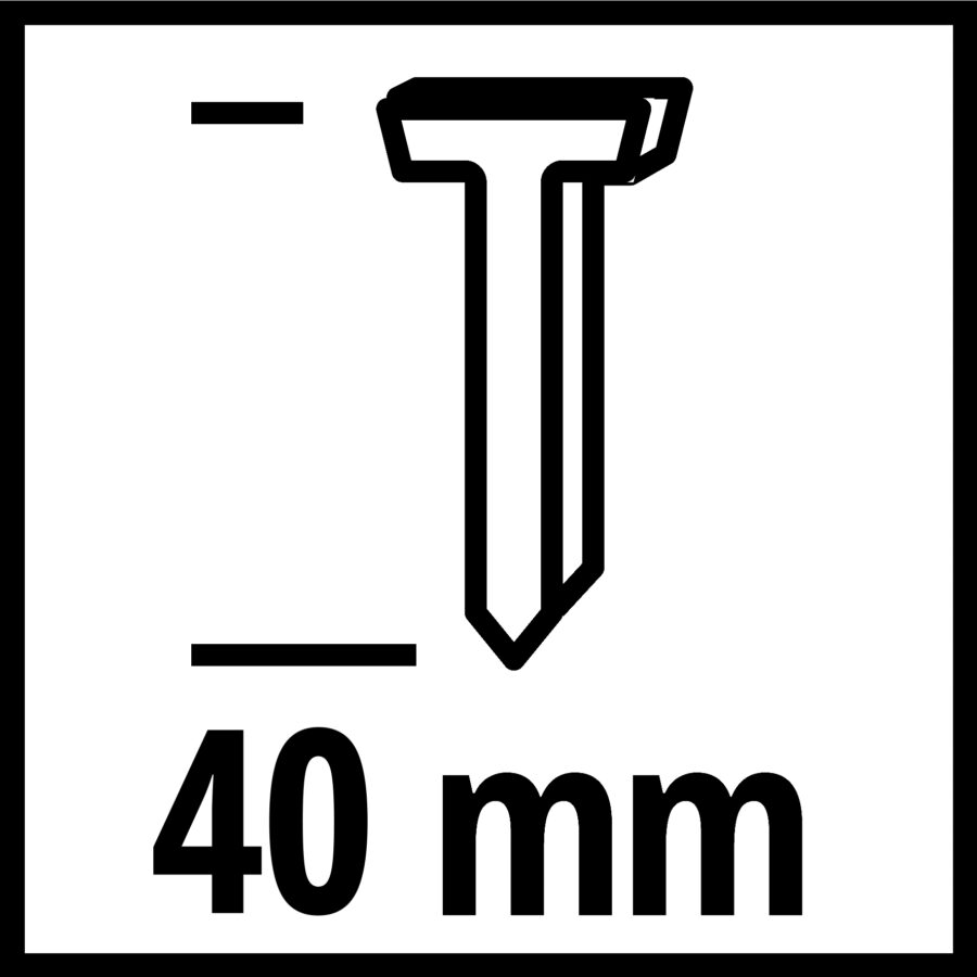 EINHELL 3000 delni set klinova, 40mm za DTA 25/1 4137872 - 3