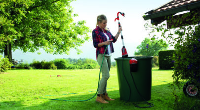 EINHELL Akumulatorska potopna pumpa za čistu vodu GE-PP 18 RB Li + 2,5 Ah Starter Kit - 9