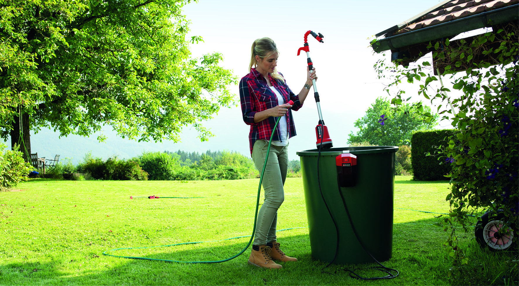 EINHELL GE-PP 18 RB Li-Solo Akumulatorska potopna pumpa za čistu vodu 4170429 - 17