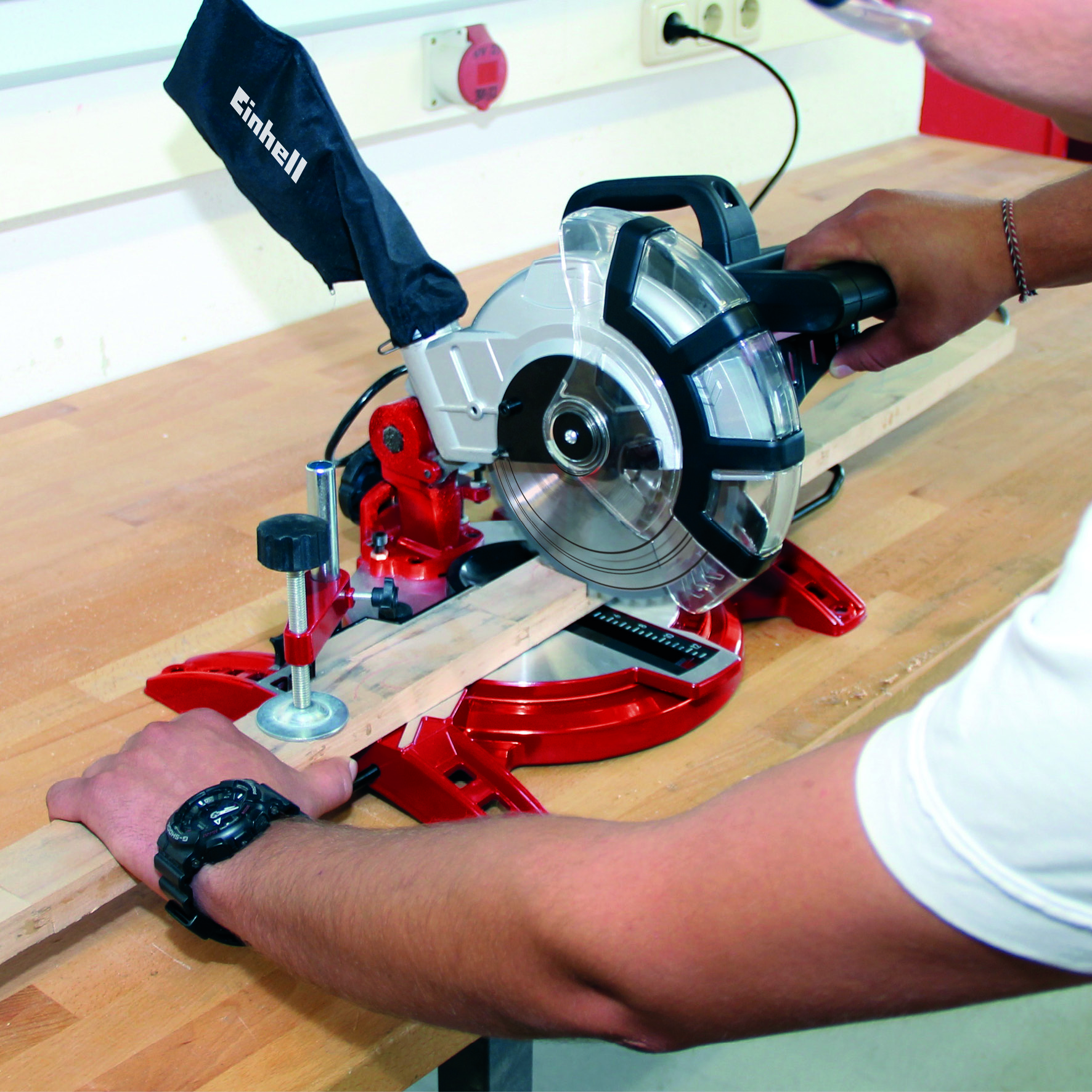 EINHELL TC-MS 2112 Preklopna testera 4300295 - 15
