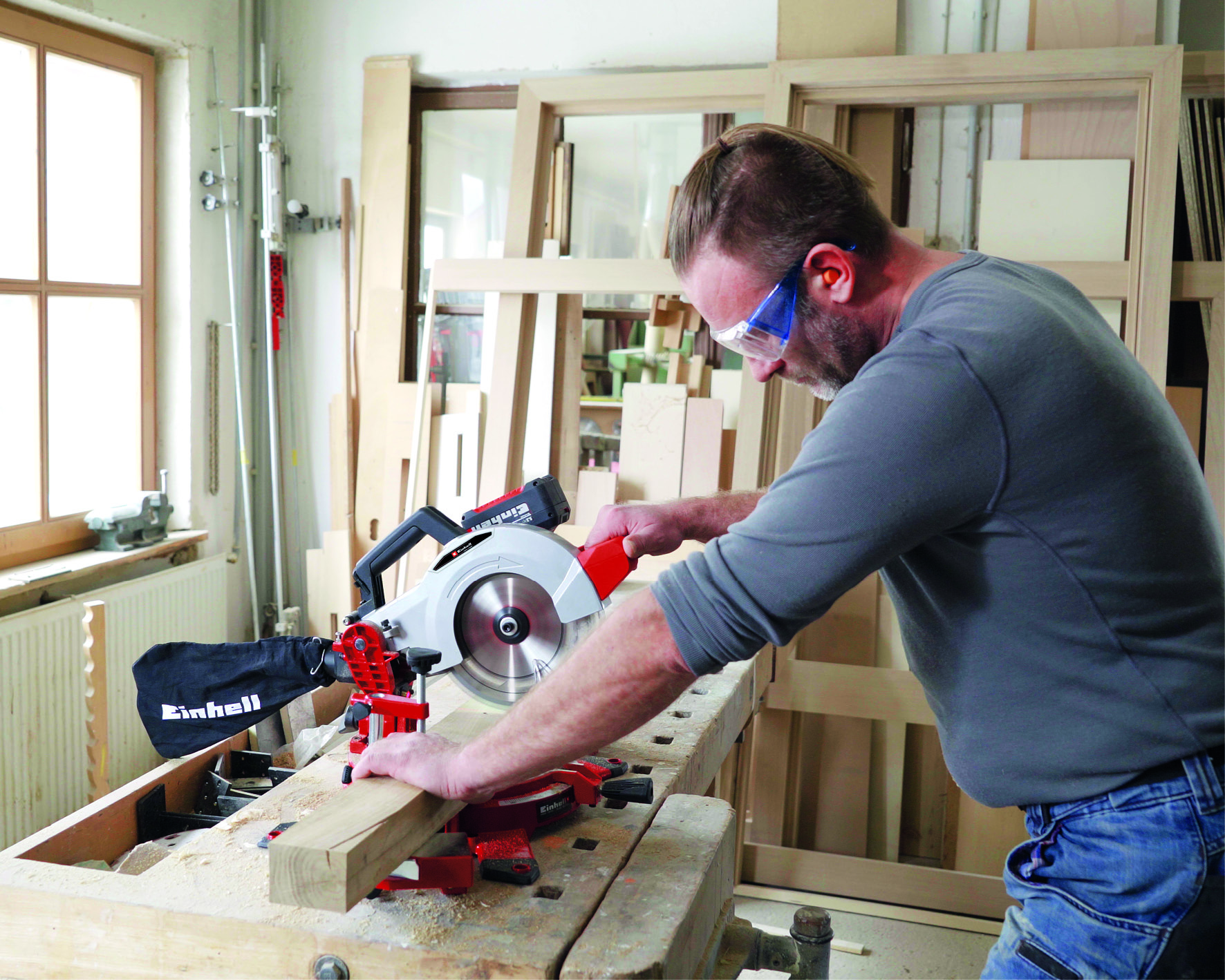 EINHELL TE-MS 18/210 - Solo Akumulatorska preklopna testera 4300890 - 13