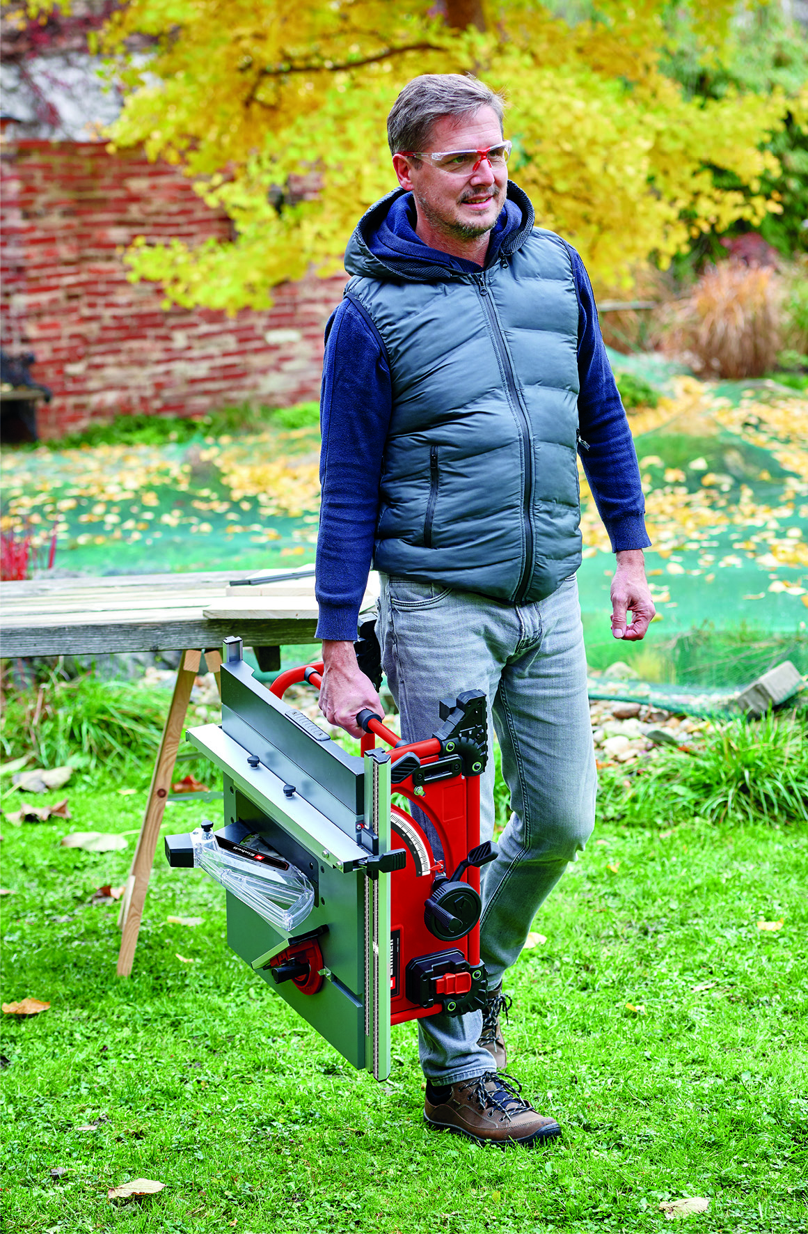 EINHELL TE-TS 36/210 Li-Solo Akumulatorska stona testera 4340450 - 17