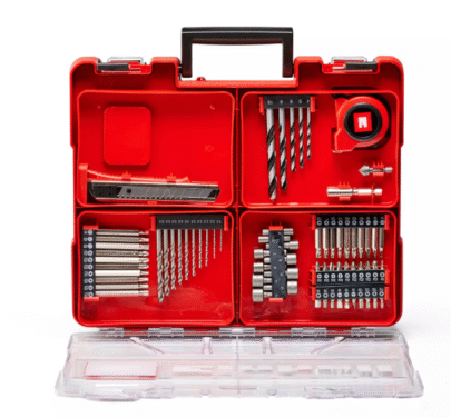 Aku bušilica set TE-CD 18/40 Li + 69 delova pribora + 2×2.0Ah - 6