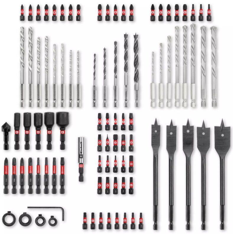 EINHELL XL-Case set Impaktor bitova burgija i nasadnih ključeva 95/1 49108798 - 2