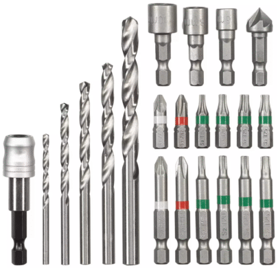 22-delni set S-box burgija i bitova 1/4″ - 1