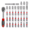 Set bitova i gedora L-Case 1/4″ 25mm 37/1 - 2