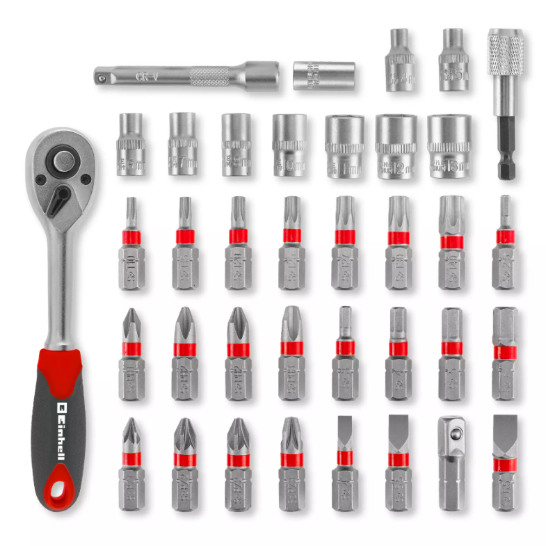 EINHELL Set bitova i gedora L-Case 1/4" 25mm 37/1 49109022 - 2