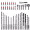 Set bitova i burgija + S2-E6.3-1/4″ L-Case 40/1 - 2