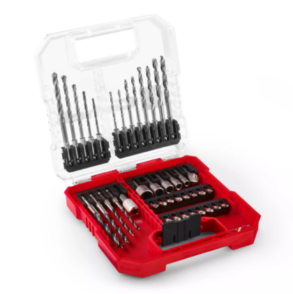 EINHELL Set bitova i burgija + S2-E6.3-1/4" L-Case 40/1 49109053 - 1