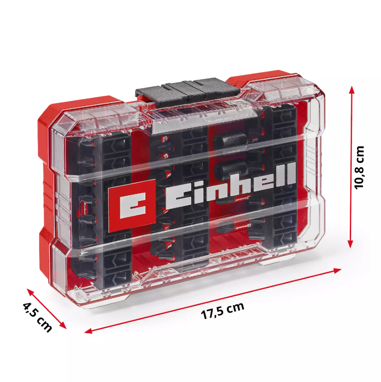 EINHELL M-CASE set Impaktor nastavaka i nasadnih ključeva E6.3 1/4" 39/1 49109210 - 2