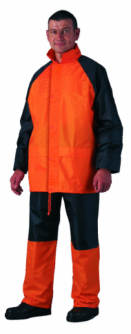 Kišno odelo PVC fluo narandžasto vel. XXL - 1