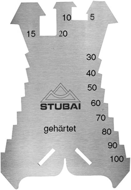 STUBAI Šablon za crtanje 140x100mm 278601 - 1
