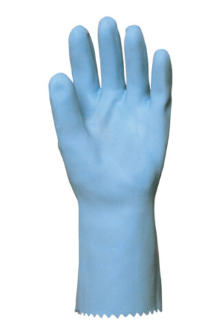 Latex rukavica 30 cm, plava vel 10 - 1