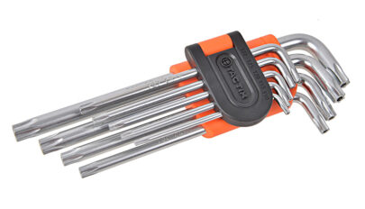 Set 9kom. Ključeva imbus dugih TORX TAMPER-T - 1