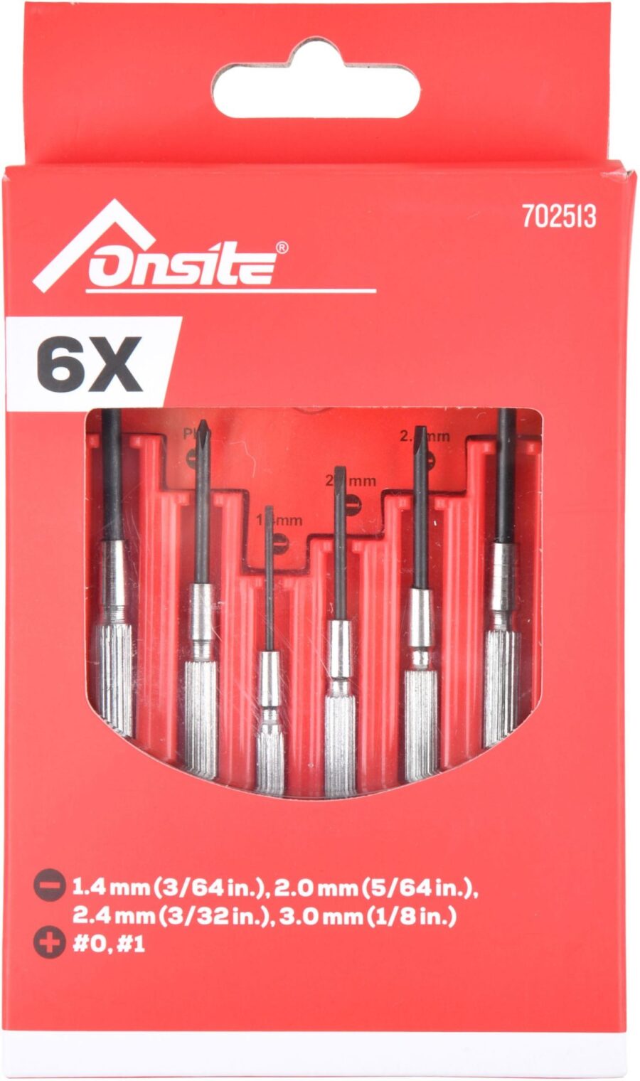 ONSITE Set 6 kom. preciznih odvijača SL/PH - 2