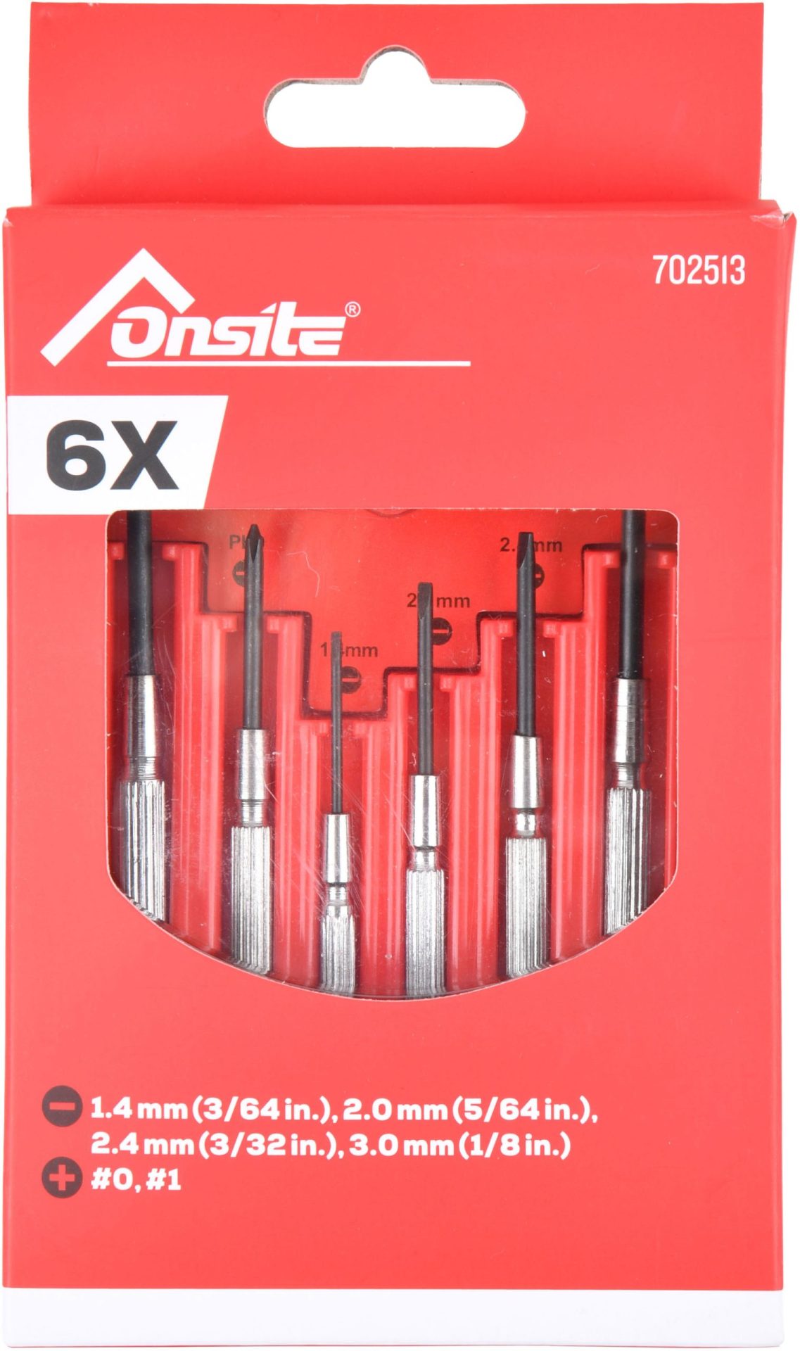 ONSITE Set 6 kom. preciznih odvijača SL/PH - 2