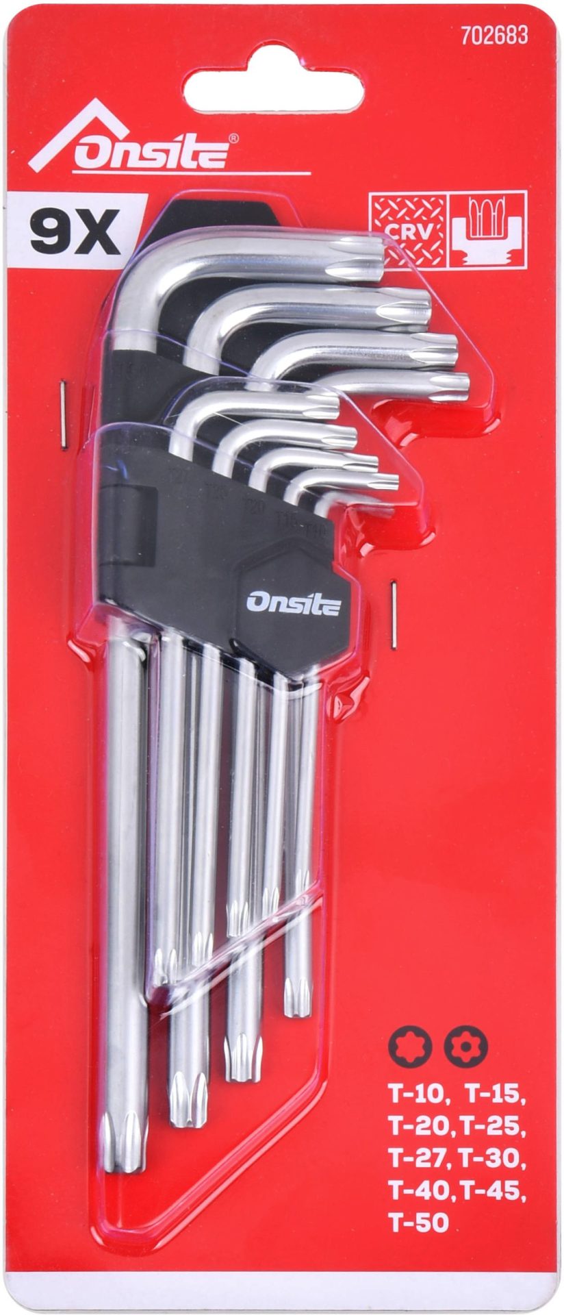 ONSITE Set 9 kom. ključevi imbus dugi TORX - 2