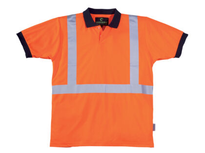 LACUNA YARD Signalizirajuća polo majica kratki rukav narandžasta - 1