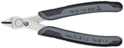 KNIPEX Super Knips® ESD Elektroničarske sečice 125mm 78 03 125 ESD - 1