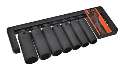 Set 7 kom. nasadnih udarnih ključeva dubokih 1/2″ HEX/col“ - 1