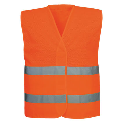 LACUNA KANES MESH Signalizirajući prsluk narandžasti, One size - 1