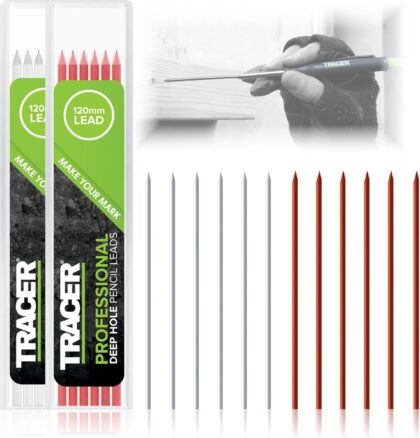 TRACER ALP2 Grafitne mine crvene i bele boje, 2,8 mm – 12 komada - 1