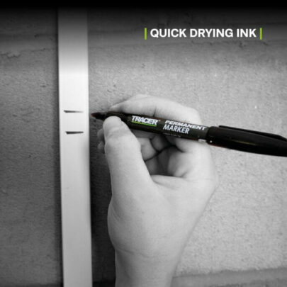 TRACER Permanentni marker set  2kom – crni - 3