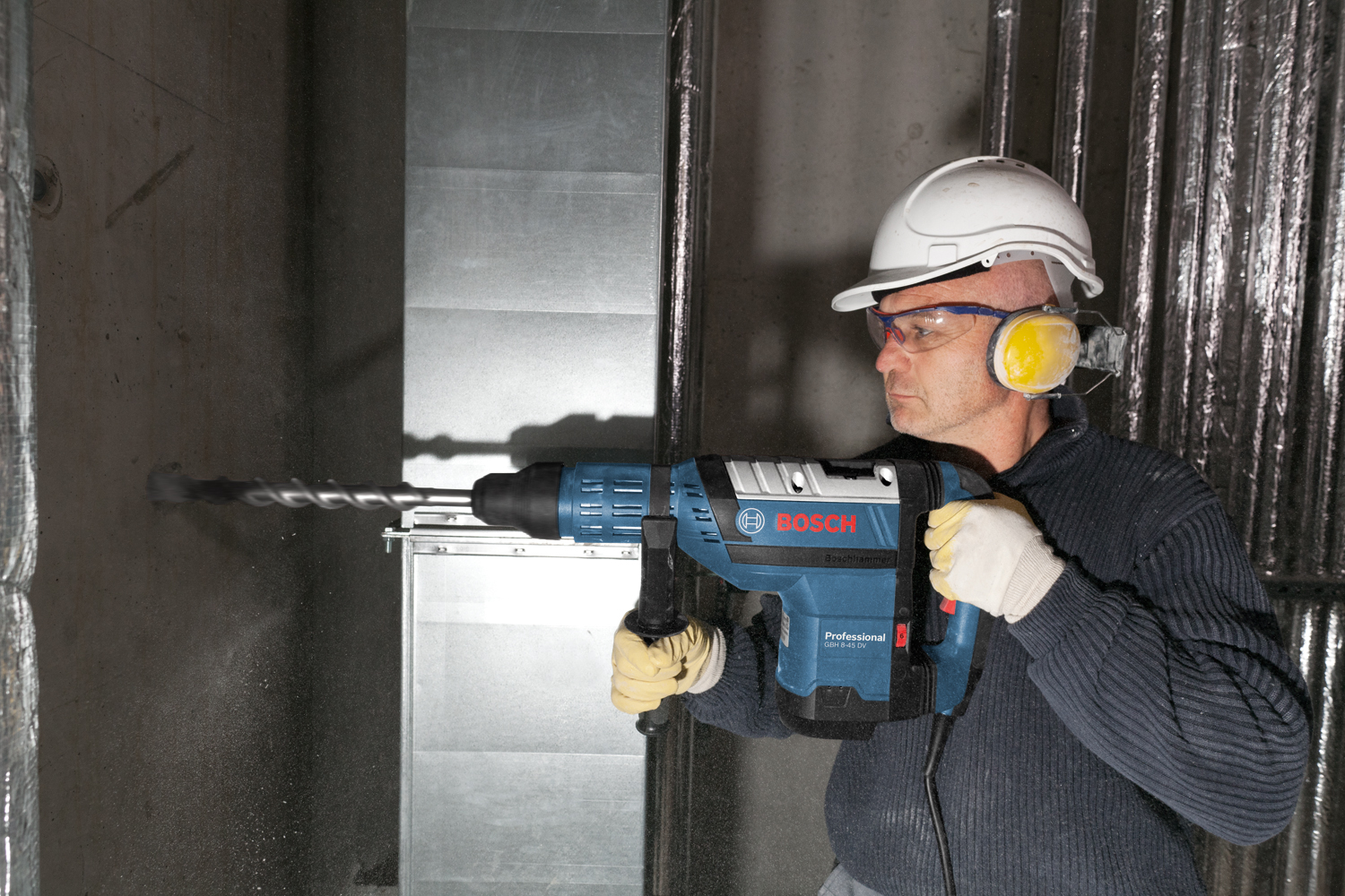 BOSCH GBH 8-45 DV Elektro-pneumatski čekić za bušenje sa SDS max prihvatom 0611265000 - 2