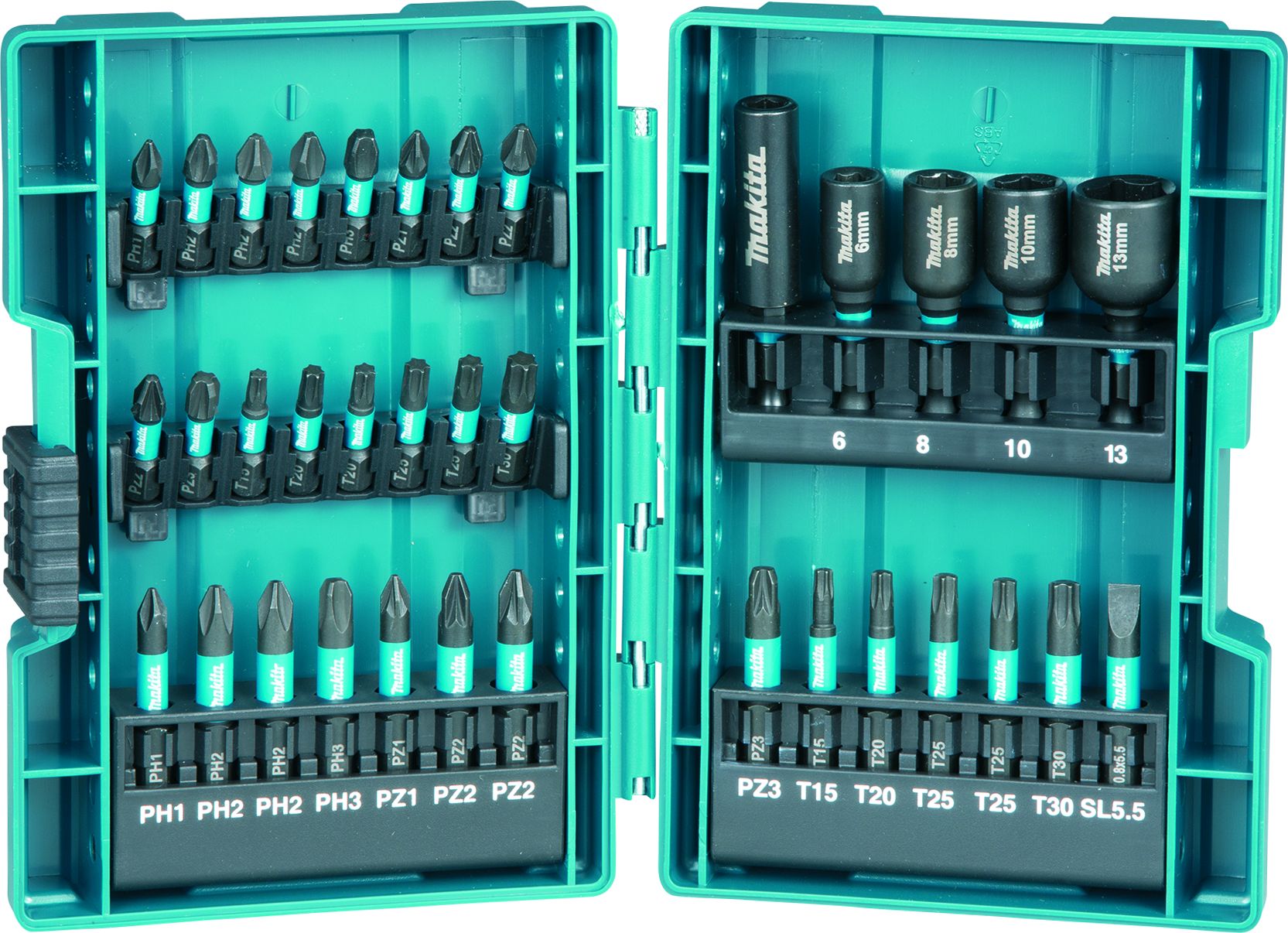 MAKITA B-66880 Impact BLACK set 35kom - 2