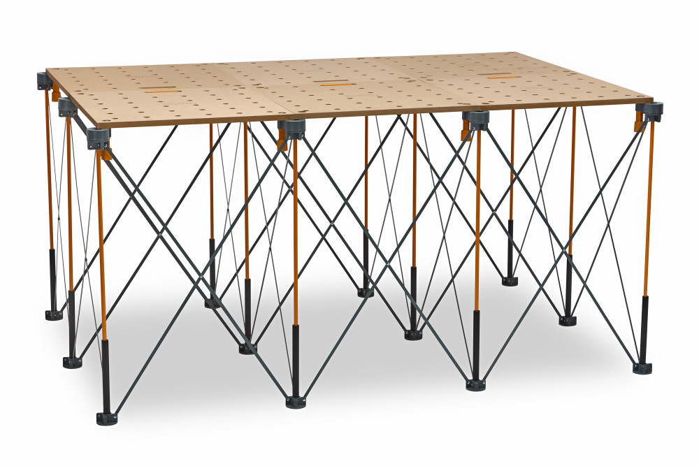 BORA CT12 Tall Centipede sklopiva radna platforma 122 cm x 183 cm x 91 cm - 4