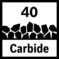 Starlock Carbide-RIFF brusni jezičak AVZ 32 RT4 - 7