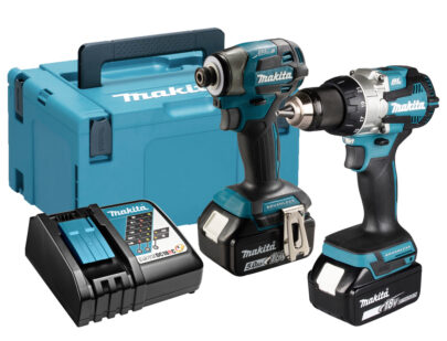 Makita combiset udarni odvijač DTD173 + šrafilica DDF489; 2×5,0Ah; Makpac kofer – DLX2527TJ - 1
