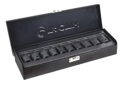 Set 10 kom. nasadnih udarnih ključeva 1/2″ HEX/mm - 1
