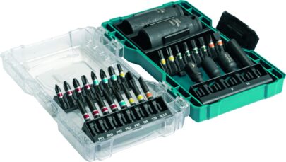 30 delni set bitova sa dva nasadna ključa 25,50mm providnom pakovanju - 3