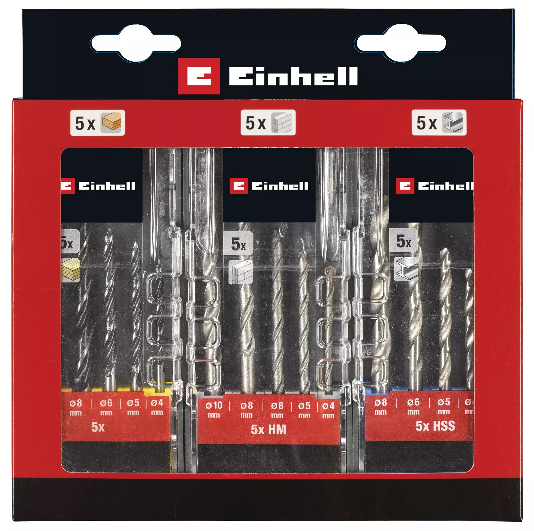 EINHELL Set burgija, 15 komada 49109157 - 2