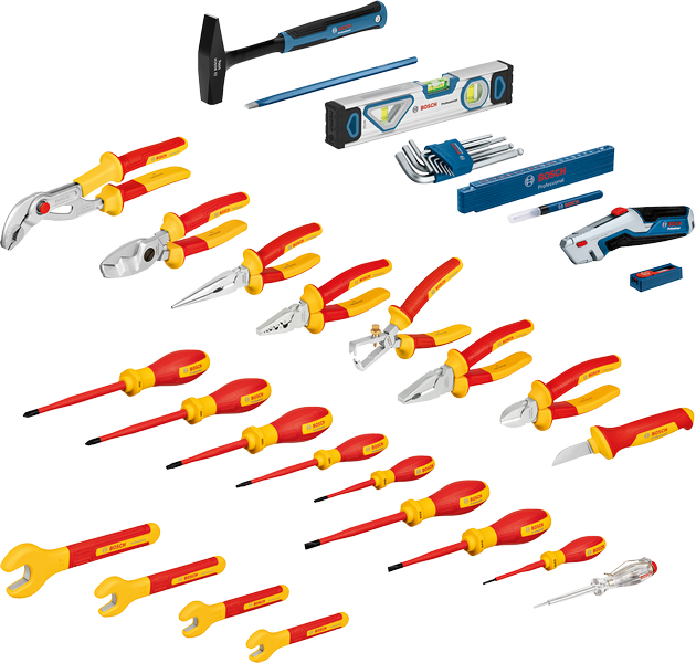 BOSCH Kombinovani set: Kofer za električare 37 kom. 1600A02NG4 - 2
