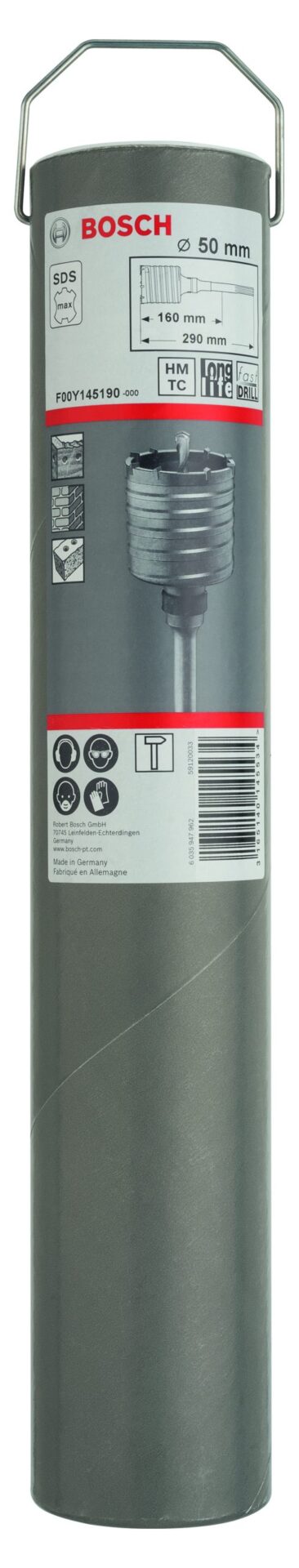 BOSCH Krune za bušenje SDS max-9, jedan komad F00Y145190 - 2