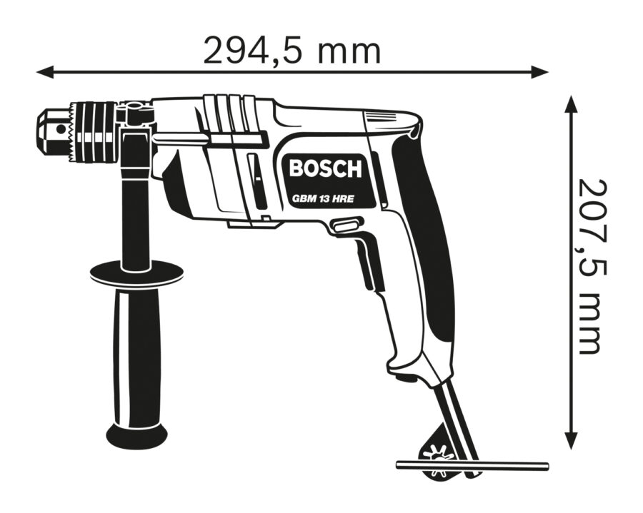 BOSCH GBM 13 HRE Bušilica 0601049603 - 3