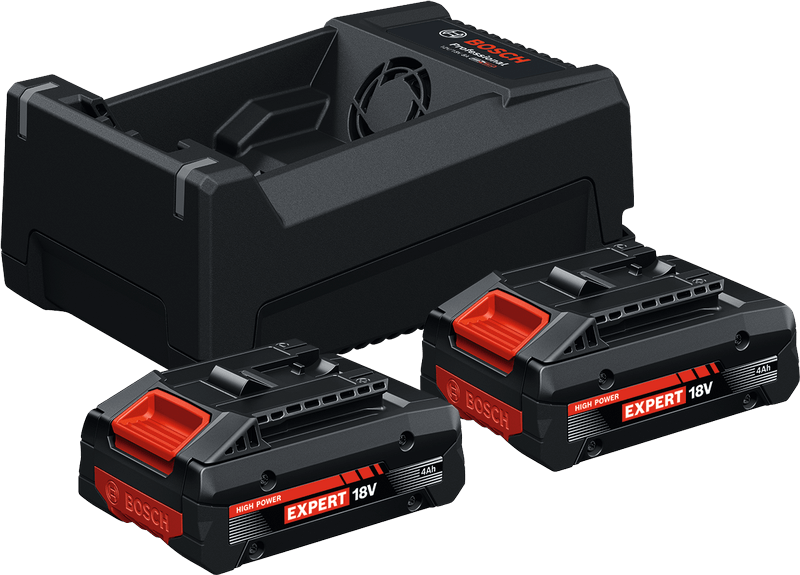 BOSCH Početni set EXPERT 2 x EXBA18V-40 + GAL 12V/18V-80 1600A0373J - 1