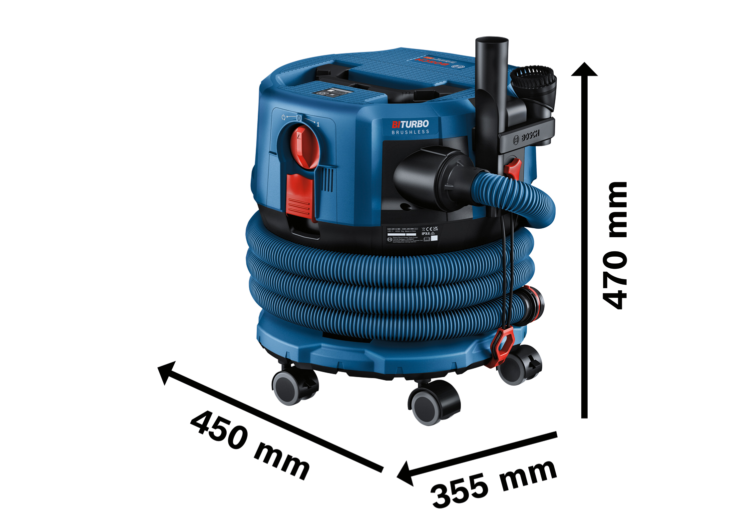BOSCH GAS 18V-12 MC Akumulatorski usisivač 06019K2000 - 3