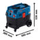 Univerzalni usisivač GAS 400 A - 3
