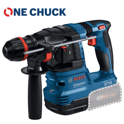 Akumulatorski elektro-pneumatski čekić za bušenje sa ONECHUCK GBH 18V-22 X – Solo - 1