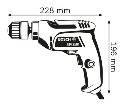 Bušilica  GBM 6 RE - 2