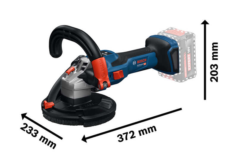 BOSCH GBR 18V-15 S Brusilice za beton 0601776201 - 4