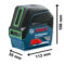 Kombinovani laser GCL 2-15 G - 3