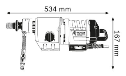 Bušilica za bušenje dijamantskim krunama  GDB 350 WE - 2