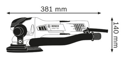 Ekscentar brusilica/šlajferica GET 75-150 - 3