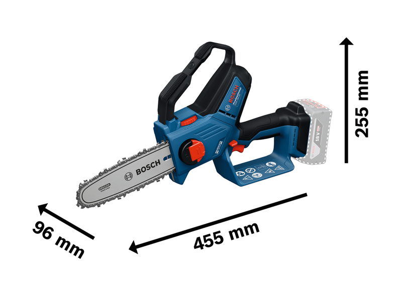 BOSCH GKE 18V-20 Akumulatorska testera za orezivanje 06008D7100 - 3