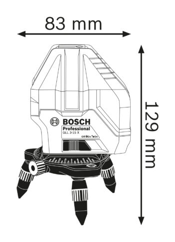 Laser za linije GLL 3-15 X - 3