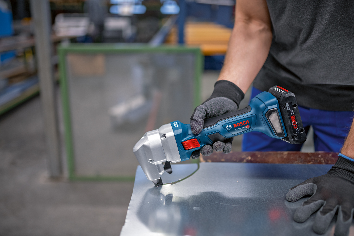 BOSCH GNA 18V-16 E Akumulatorska grickalica za lim 0601529600 - 2